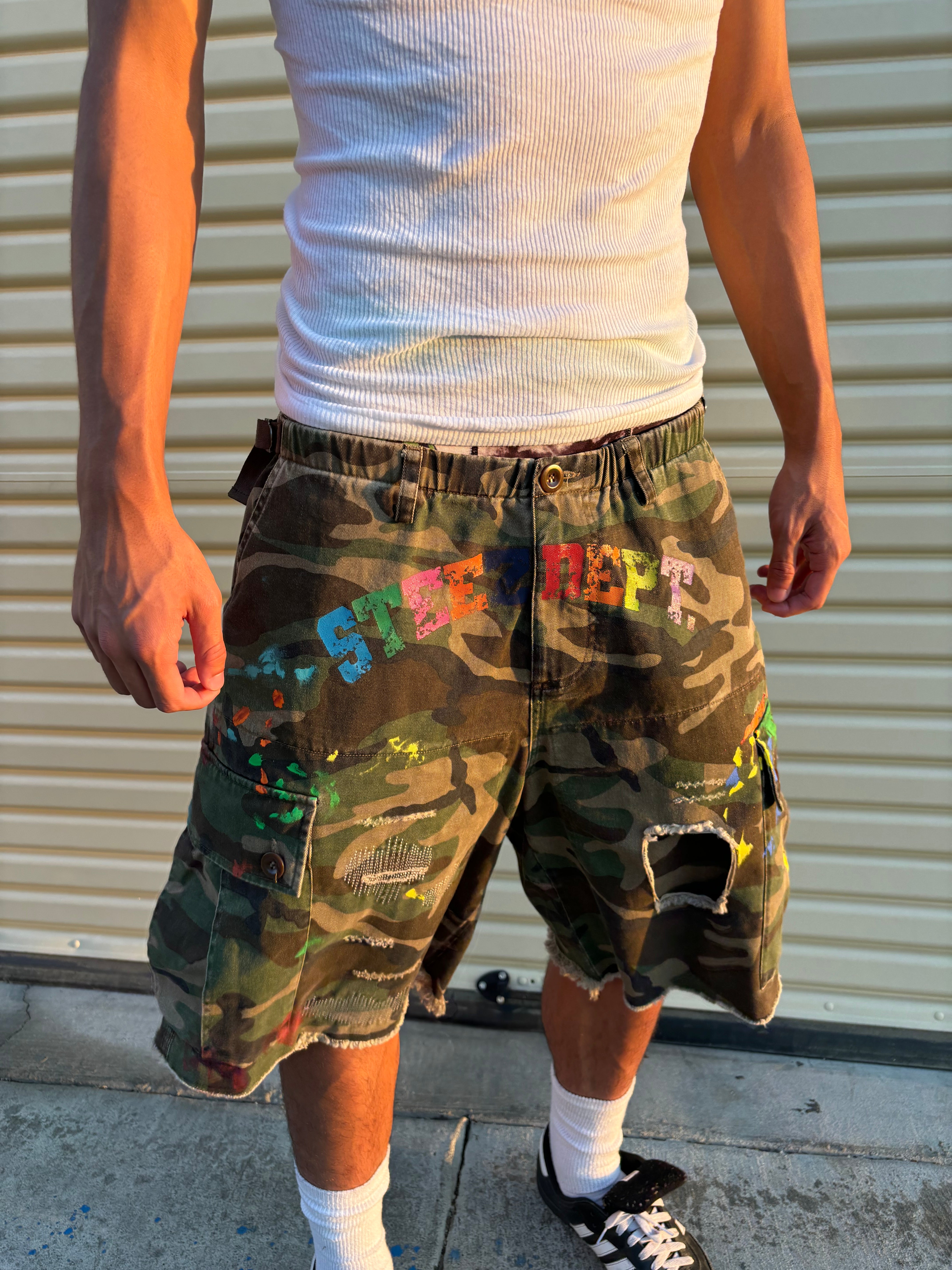 paint splatter cargos [sold out]