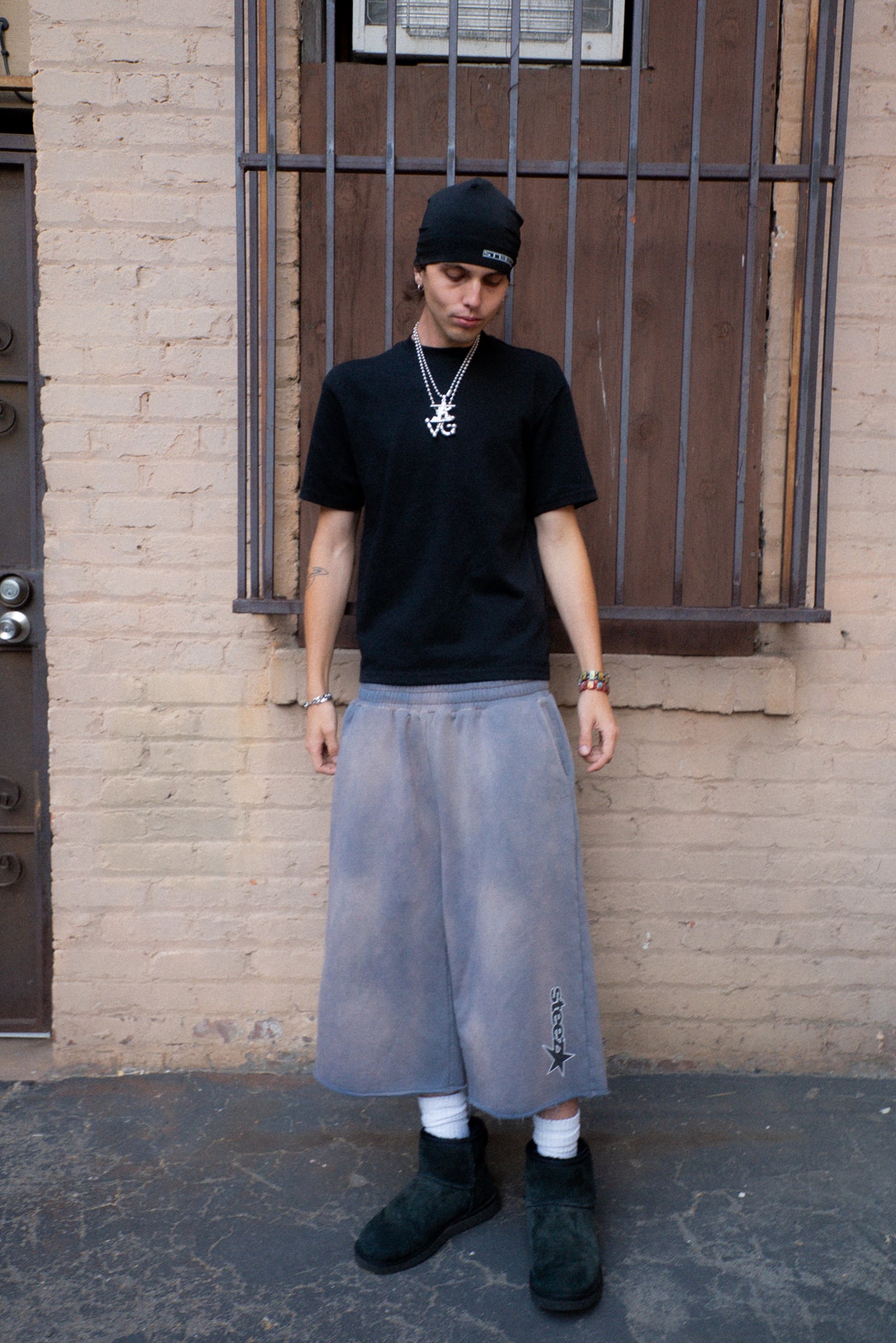 grey sweatshorts [premade]