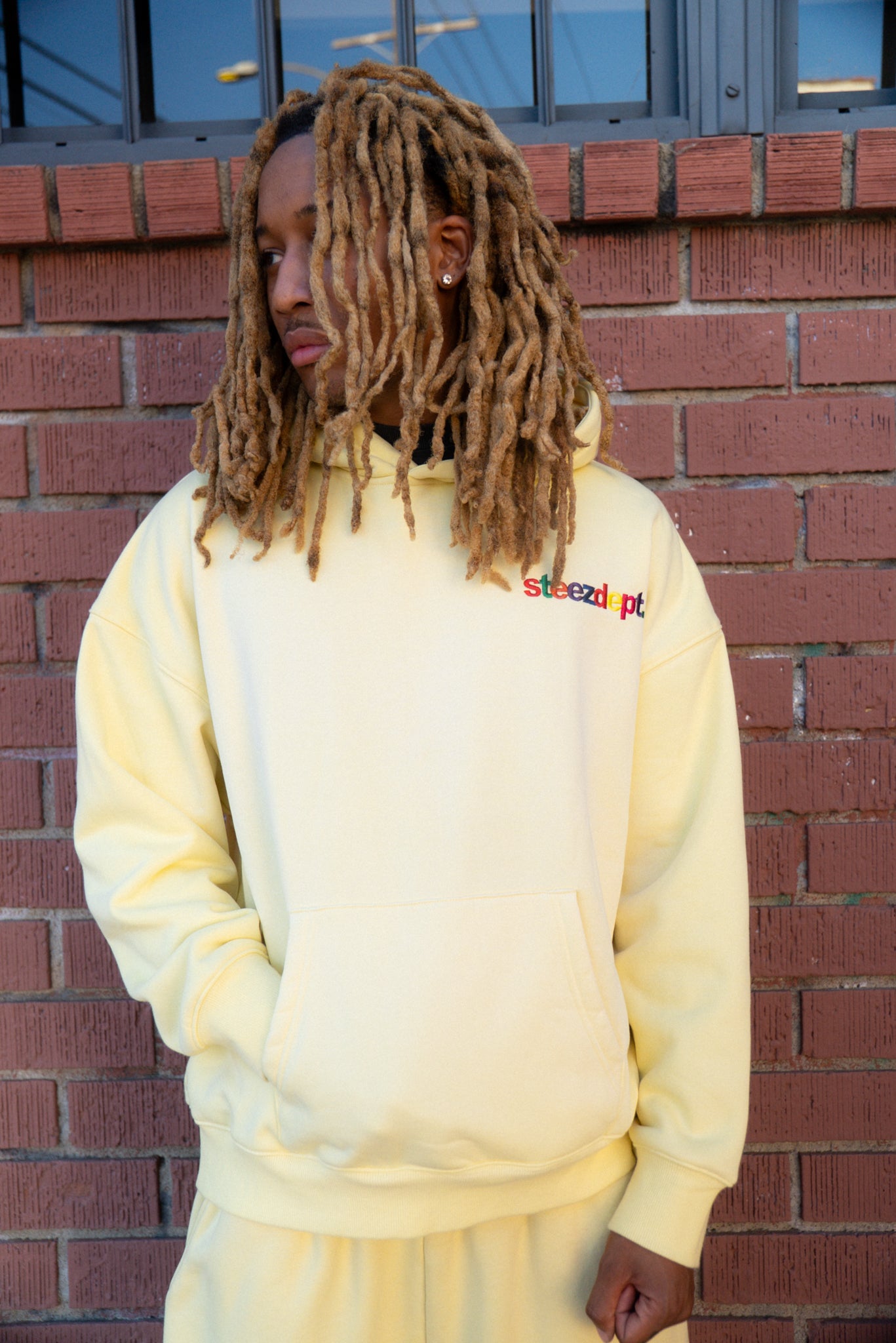YELLOW RAINBOW HOODIE