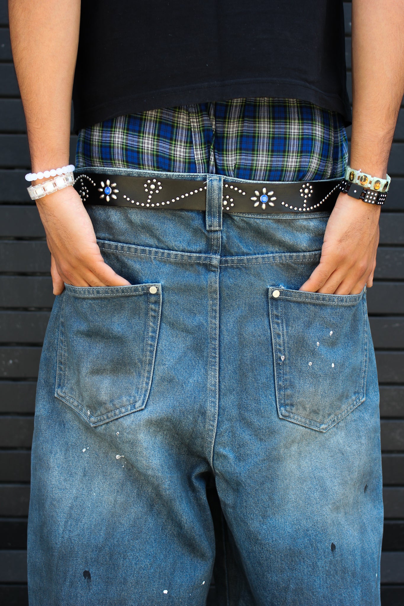blue double knee denim [limited sizes]
